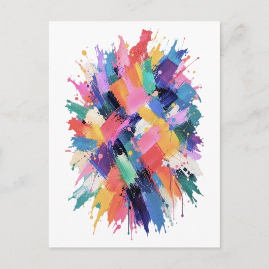 Chromatic Collision Briefkaart (Voorkant)