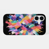 Chromatic Collision iPhone 16 Hoesje (Achterkant horizontaal)