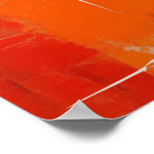 Chromatic Crossroads Abstract Digital Painting Poster (Hoek)