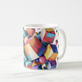 Chromatic Cube Symphony Koffiemok (Voorkant rechts)