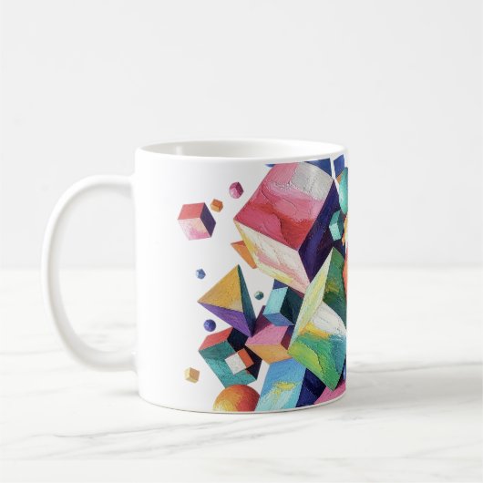 Chromatic Cube Symphony Koffiemok (Links)