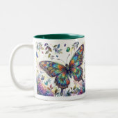 chromatic flight Mug Tweekleurige Koffiemok (Links)