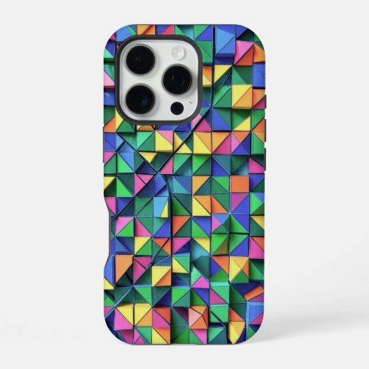 Chromatic Fracture iPhone Hoesje (Achterkant)