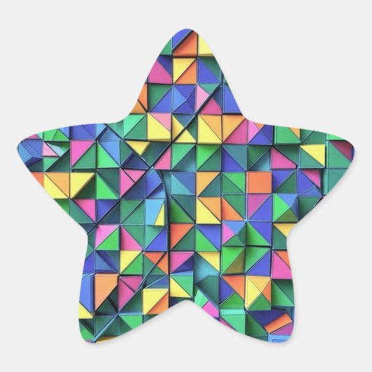 Chromatic Fracture Ster Sticker (Voorkant)