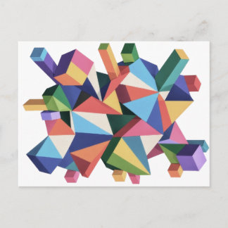 Chromatic Fragment Field Briefkaart