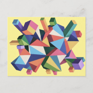 Chromatic Fragment Field Briefkaart