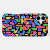 Chromatic Geometry iPhone Hoesje (Achterkant horizontaal)