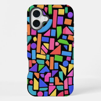 Chromatic Geometry iPhone 16 Plus Hoesje