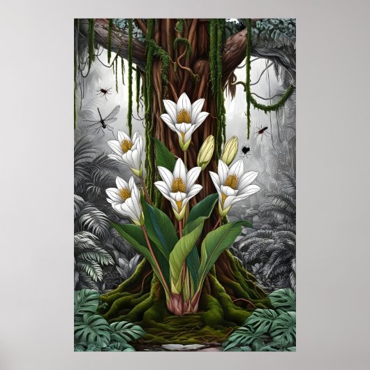 Chromatic Lily Symphony Poster (Voorkant)