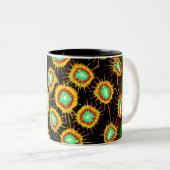 Chromatic Microflare Mug Tweekleurige Koffiemok (Voorkant rechts)