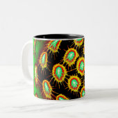 Chromatic Microflare Mug Tweekleurige Koffiemok (Voorkant links)