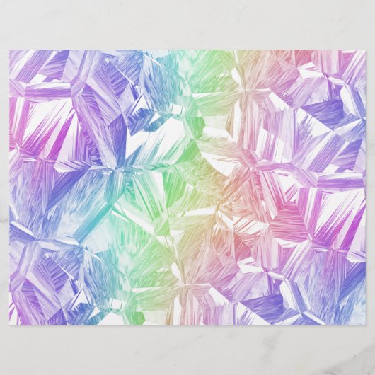 chromatic reality : paper sheet (Voorkant)