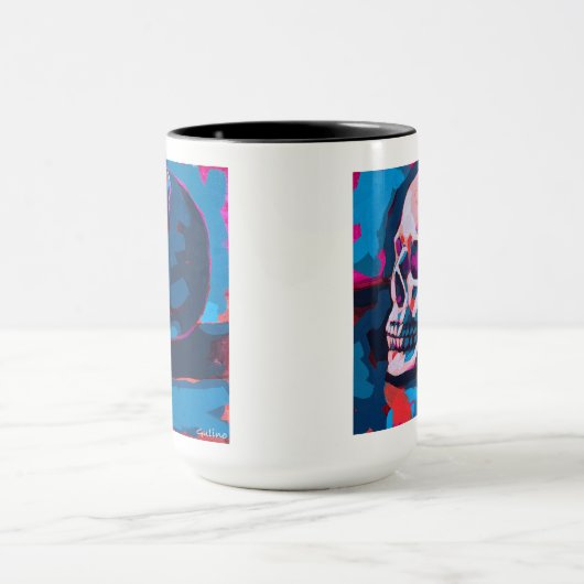 Chromatic Skull Painting Mok (Midden)