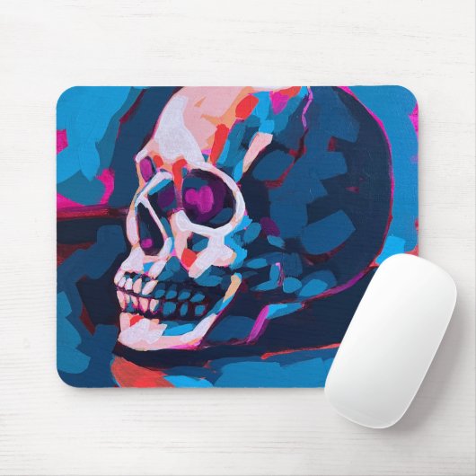 Chromatic Skull Painting Muismat (Met muis)
