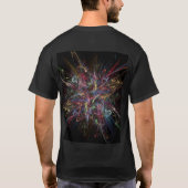 Chromatic Sparks/Colorful Bursts T-shirt (Achterkant)