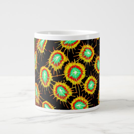 Chromatic Spikewheel Jumbo Mug Grote Koffiekop (Voorkant)