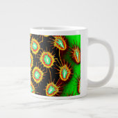 Chromatic Spikewheel Jumbo Mug Grote Koffiekop (Rechts)