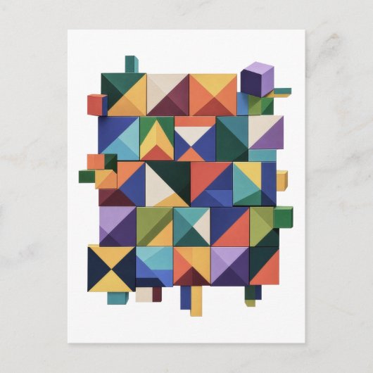 Chromatic Structure Briefkaart (Voorkant)