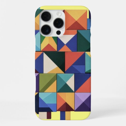 Chromatic Structure iPhone Hoesje (Achterkant)