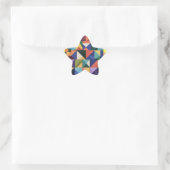 Chromatic Structure Ster Sticker (Tas)