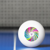 Chromatic Vortex Ping Pong Ball (Net)
