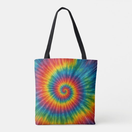 Chromatic Vortex Tote Bag (Achterkant)