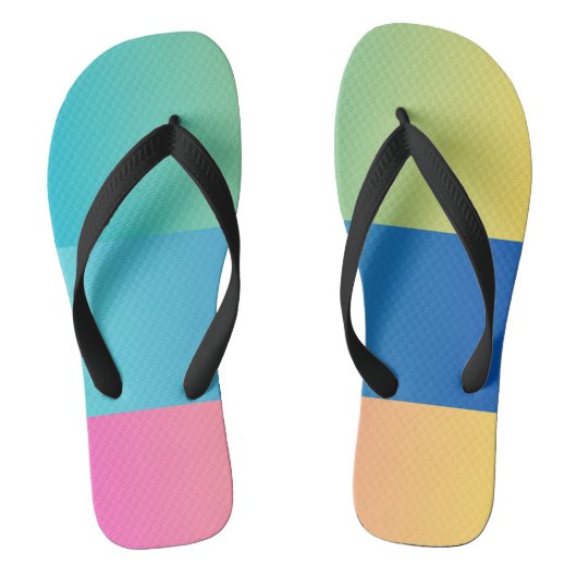 "Chromatisch comfort: kleur slaper" Teenslippers (Voetbed)