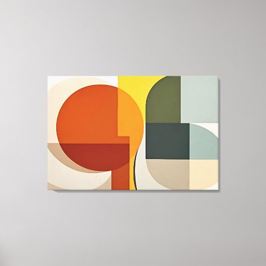 Chromatisch Evenwicht Canvas Afdruk (Voorkant)