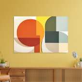 Chromatisch Evenwicht Canvas Afdruk (Insitu (Woonkamer))