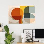 Chromatisch Evenwicht Poster (Thuiskantoor)