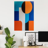 Chromatisch Evenwicht Poster (Thuiskantoor)