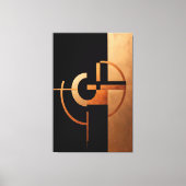 Chromatisch evenwichtsgevoel van harmonie canvas afdruk (Voorkant)