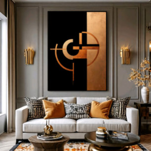 Chromatisch evenwichtsgevoel van harmonie canvas afdruk