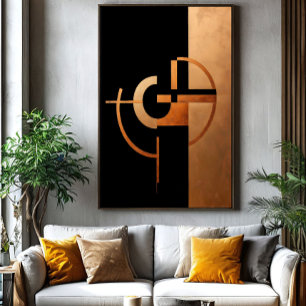 Chromatisch evenwichtsgevoel van harmonie poster