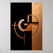 Chromatisch evenwichtsgevoel van harmonie poster (Voorkant)