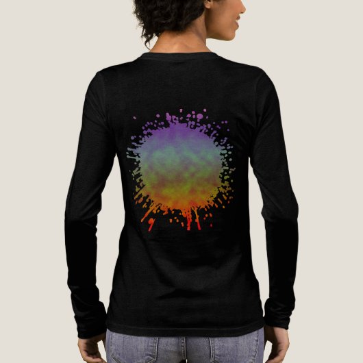 Chromatisch Naweer Tri-Blend Shirt (Achterkant)