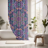 Chromatisch Orb-ontwerp Douchegordijn