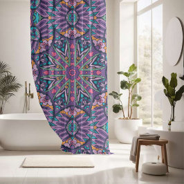 Chromatisch Orb-ontwerp Douchegordijn