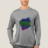 Chromatisch Tij Tri-Blend Shirt (Voorkant volledig)