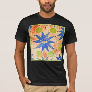 Chromatische Artistry Patroon T-shirt