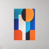 chromatische balans canvas afdruk (Voorkant)