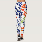 Chromatische bladherhaling leggings (Achterkant)