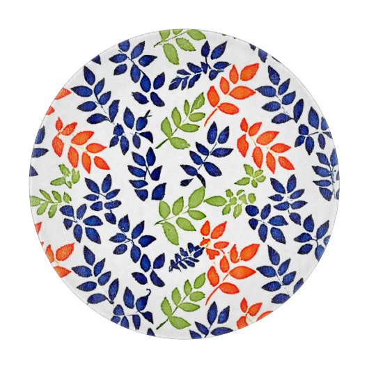 Chromatische bladherhaling snijplank (Voorkant)