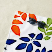 Chromatische bladherhaling strandlaken (In situ)