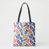 Chromatische bladherhaling tote bag (Voorkant)
