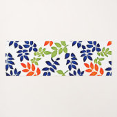 Chromatische bladherhaling yogamat (Achterkant (horizontaal))