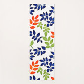 Chromatische bladherhaling yogamat (Voorkant)