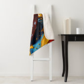 Chromatische Chili - Ananas Rijk Sherpa Deken (In situ)