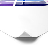 Chromatische cirkel poster (Hoek)