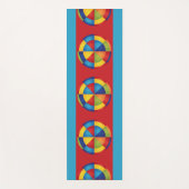 Chromatische cirkel yoga mat (Voorkant)